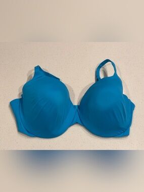 NWT Victoria’s Secret Body By Victoria IPEX Lined Demi Bra Blue 38DD #1816